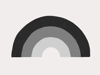 Look on the Bright Side! bright brightside gray grayscale grey greyscale happy motivation positive positivevibes rainbow staypositive tshirt tshirtart tshirtdesign tshirts