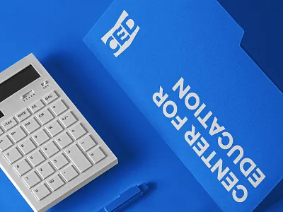 CED branding design logo