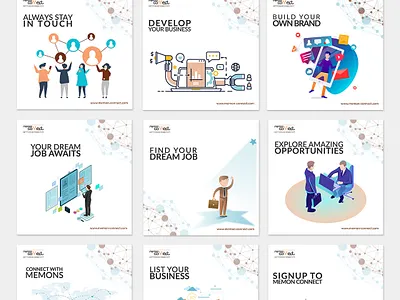 Social Media Posts Designs - Memon Connect design designer designs graphic graphic design graphicdesign graphics illustration illustration design post post design post design facebook social media social media banner social media design social media marketing social media pack social media templates social network socialmedia