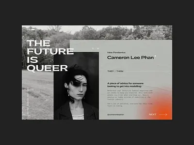Impact Website Animation animation concept fashion interaction motion motion design photo ui web