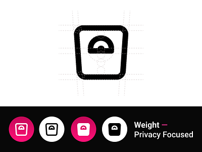 Weight Apple Watch Icon