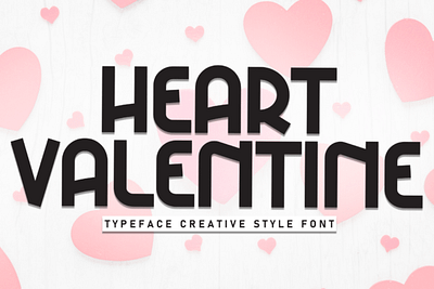 heart valentine font valentines day font