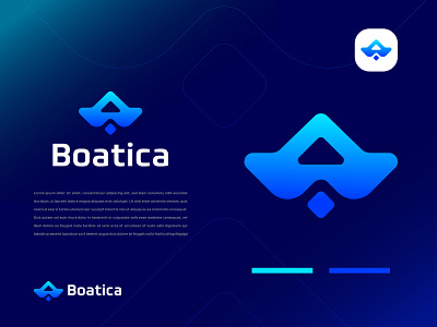 Boatica Logo abstract boat logo blue boat logo boat icon boat logo boat mark boat modern logo boatbrandlogo boatdesignlogo boatica logo boating logo boatinnovationlogo luxuryboatslogo marinelogo nauticallogo sail logo seaadventurelogo ship icon ship logo simple boat logo yachtinglogo