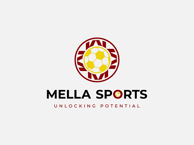 M letter football sports logo design athlete brand identity brand logo branding design football icon identity logo branding logo design logo mark m logo minimal modern red shape sports sports logo symbol ui