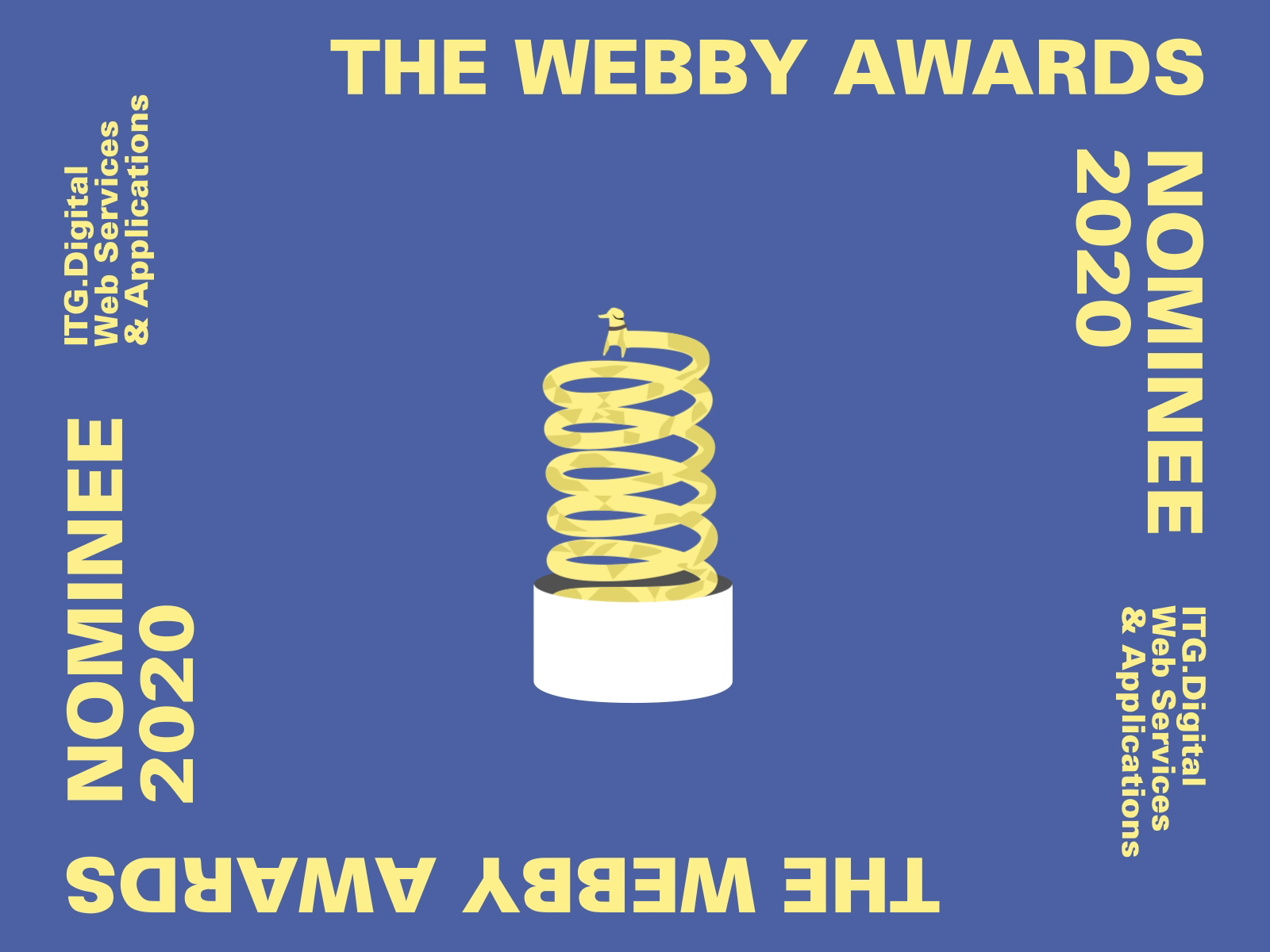 Example of ITG.Digital is  nominated on Webby Awards