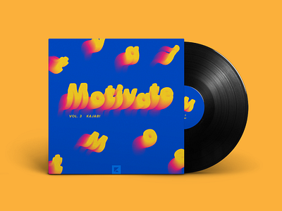 Vol. 3 Motivate album album artwork art branding design illustration typography vector