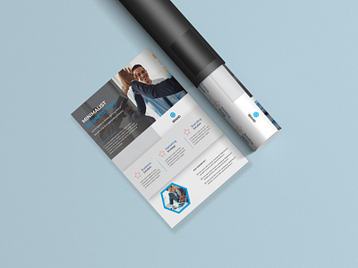 Minimalist Business Flyer branding catchy flyer corporate corporate branding corporate design design flyer design identity design minimal ui ux web