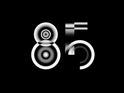 Digit 85 85 bw digit number practice