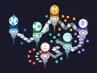 CSA Research Lifecycle cloud csa cybersecurity illustration lifecycle research