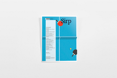 Sirp mag cover illustration magazine cover