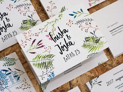 Wedding invitation card illustration wedding wedding card wedding invitation