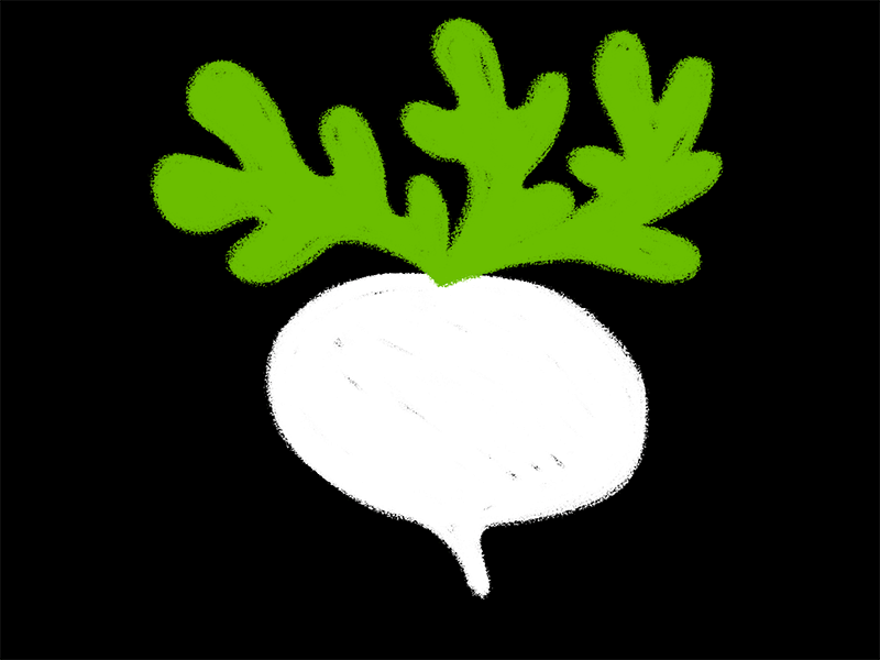 beetroot animated gif illustration