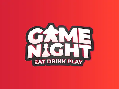 Logo for board games cafe board game brand identity branding design illustration logo logo design logo mark logotype