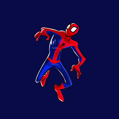 Another Spider-Man? comic digital drawing illustration in progress marvel procreate spider man spider man spiderman spidey wip