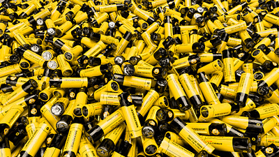 Baby Power Batteries 3d batteries battery cinema4d redshift redshift3d