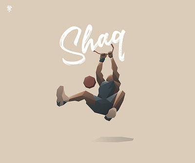 SHAQ basketball design illustration nba shaq vector