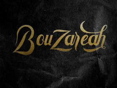Bouzareah - Lettering hand hand drawn hand lettering handletter handlettered handlettering handletters handmade letter lettering lettermark letters tyopgraphy type type art typeface typogaphy typographic typography typography design