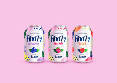 Packaging Design For Fruit-Infused Sparkling Water art direction branding design packaging design packaging mockup