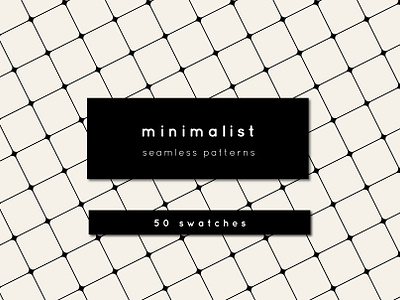Minimalist Seamless Patterns | vol.2