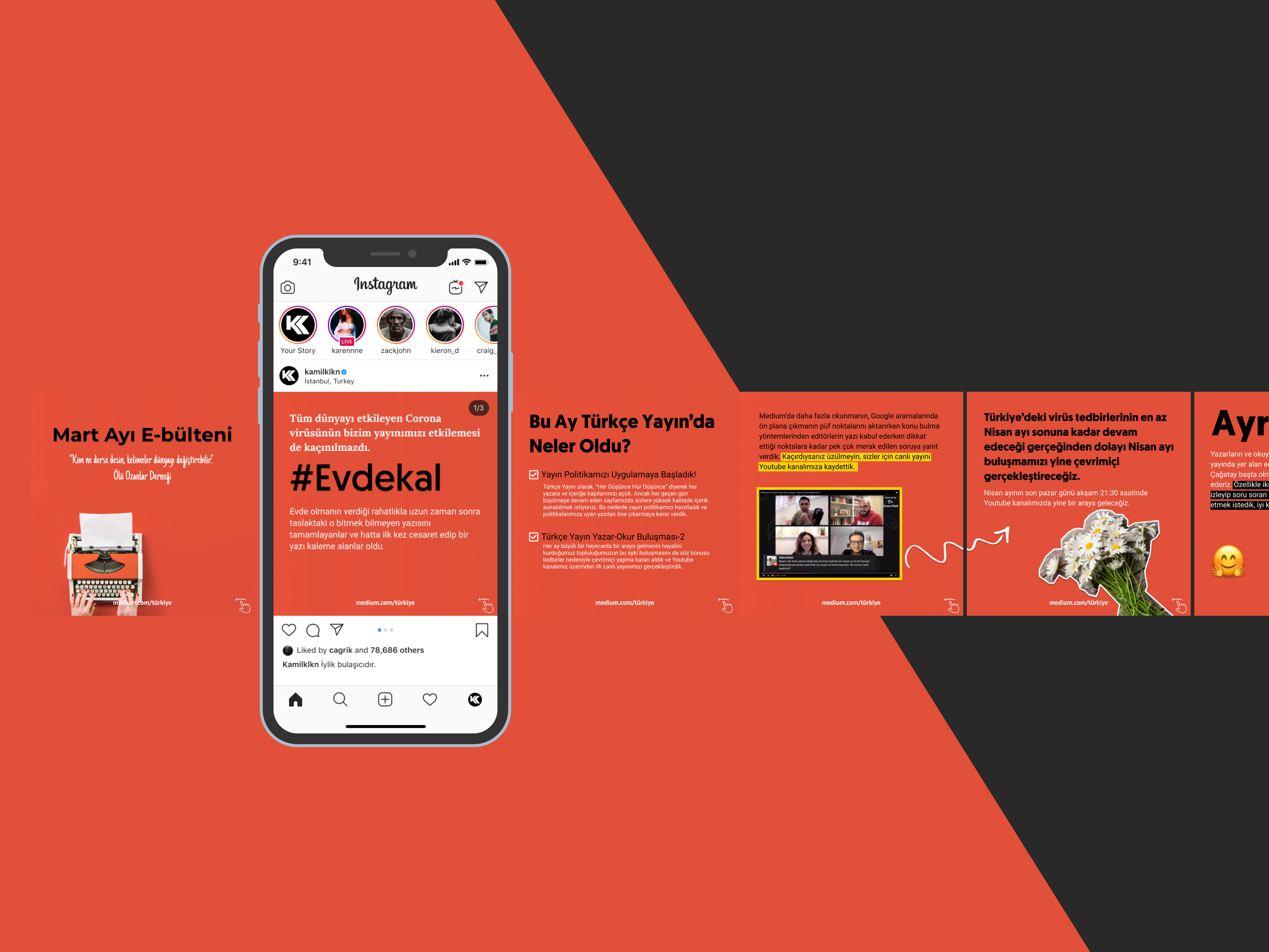 Example of Free Figma Instagram Carousel Posts