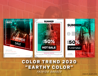 Color trend 2020 | Fashion Banner 2020 banner banner ad banner ads banner design banners color trend 2020 fashion brand