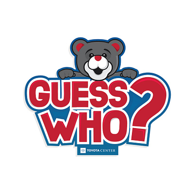 Guess Who Clutch the Bear branding clutch the bear design guess who houston rockets icon illustration logo vector