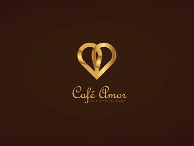 Logo Design for Brand Cafe Amor branding design illustration india logo typography