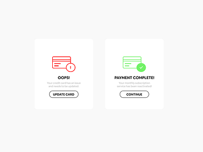 Daily UI #11 - Flash Message credit card credit card payment creditcard daily 100 challenge daily ui challenge dailyui dailyui011 dailyuichallenge design error error message figma flash message illustration message messages modern success message