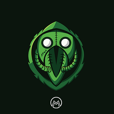 Pandemic Mascot Logo branding concept design illustration logo mascot mascot design mascot logo vector