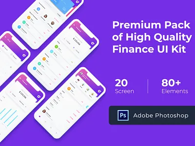 Finance Mobile UI KIT business mobile app design mobile design mobile ui ui ui design user interface ux