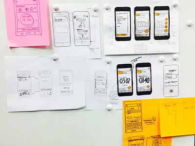 McLaren healthcare neuromodulation project design digital drawing handrawn health health app health care industrial design interactive design interface low fidelity mclaren mobile prototype sketch ui ux wireframes