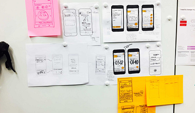 McLaren healthcare neuromodulation project design digital drawing handrawn health health app health care industrial design interactive design interface low fidelity mclaren mobile prototype sketch ui ux wireframes