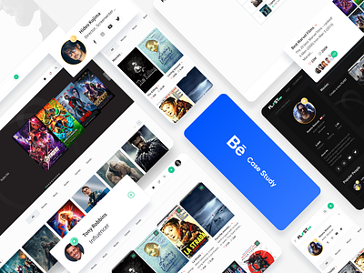 Fliist: Social Network Website Design Case Study behance books design favorites interface movies platform recommendations social travel ui ux