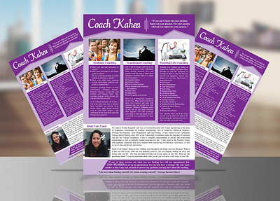 Academic Coaching Flyer academic coaching flyer academic coaching flyer adobe illustrator adobe photoshop cc branding design event flyer flyer flyer design graphic design promotional flyer sell sheet