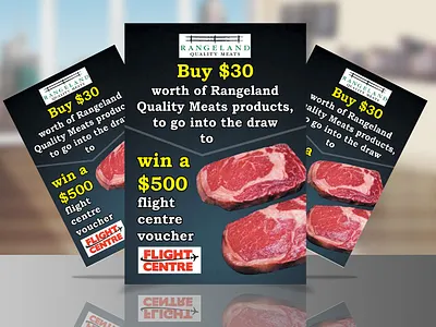 Meat sell flyer adobe illustrator adobe photoshop cc aliakborripon branding design flyer flyer design graphic design meat flyer meat sell flyer promotional flyer sell sheet