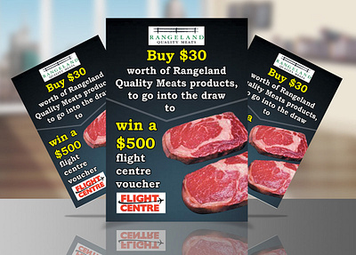 Meat sell flyer adobe illustrator adobe photoshop cc aliakborripon branding design flyer flyer design graphic design meat flyer meat sell flyer promotional flyer sell sheet