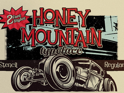 Honey Mountain Typeface
