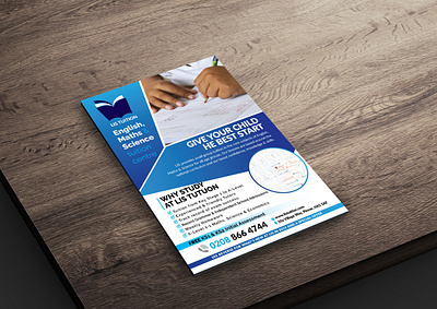 Promotional Education Flyer a brochure earlylearning education educational fiverr flyer graphicdesigner kids learning marketing motivation parenting preschool print promotional students study technology uniquepostcard