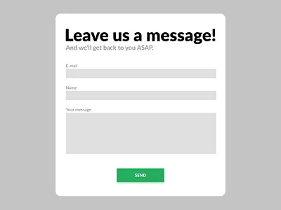 #DailyUI 028 - Contact Us contact contact form contact us dailyui design figma figmadesign flat minimal ui ux