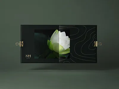 Branding for Flower Boutique 811 brand branding design flower brand flower design flower shop flower shop branding grapgic design green identity branding logo style