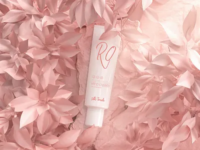 Hand Cream Label Design cosmetic packaging cosmetics design grapgic design hand cream label design package package design pink style women