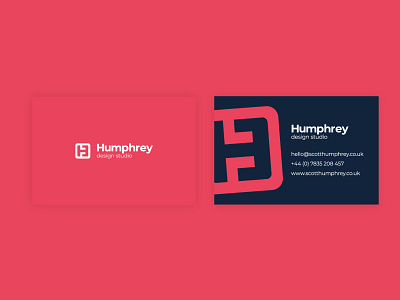 Logo for Humphrey Design Studio agency logo brand design branding branding and identity branding design designer graphic design graphic design identitiy identity logo logo design remote working