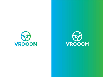 Vrooom logo design art artwork branding creative design creativity day5 design graphic design illustration illustrator logo vector