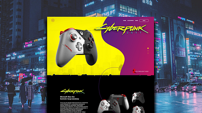 Cyberpunk - Concept beauty clear ui ux web webdesign website www