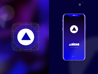 Anikon Festival App Icon aniconaday branding cosplay cosplaylviv design logo mobile ui ui design uiux ux vector