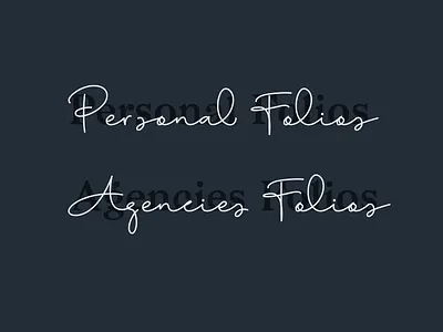 Messing with Type agency brand dark dark mode folio font fonts logo portfolio type typography web