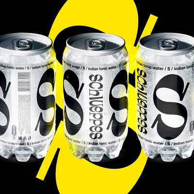 schweppes new design / my vision design drinkcan package schweppes soda tonik