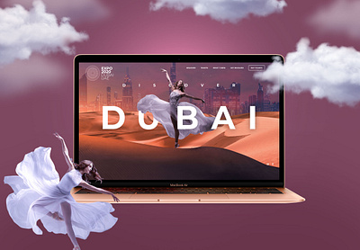UI/UX Design Ballet Dubai ballet branding dubai landing landing page tour tourism uiux web design webdesign website