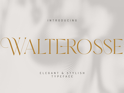 Walterosse - Elegant Display Serif