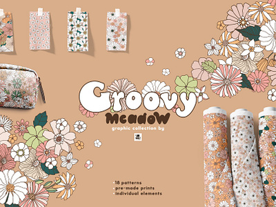 Groovy Meadow floral collection